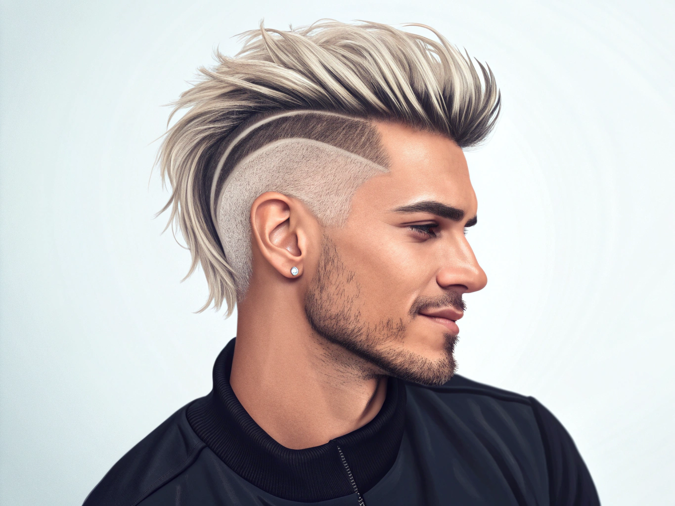 Straight Hair Burst Fade Mullet: The Modern Haircut Redefining Style