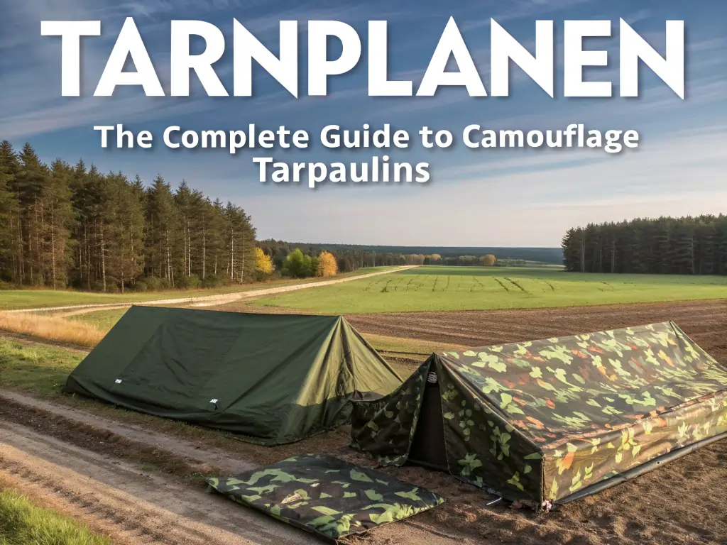 Tarnplanen – The Complete Guide to Camouflage Tarpaulins